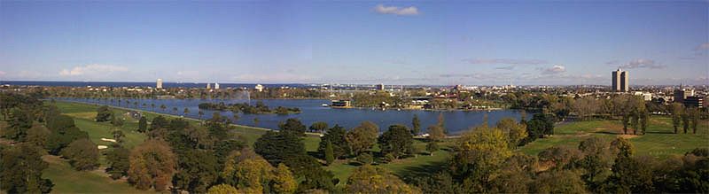 view from Beam building