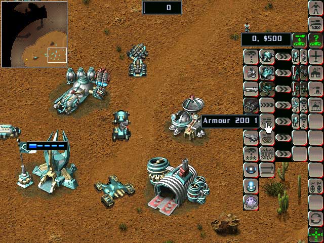 KKND2: constructible units